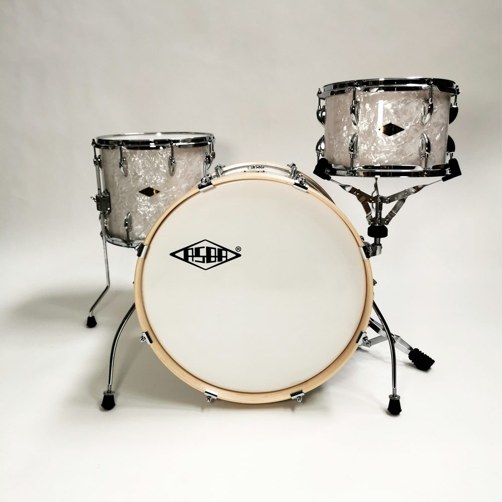 Bateria con 3 tambores (ASBA DRUMS)