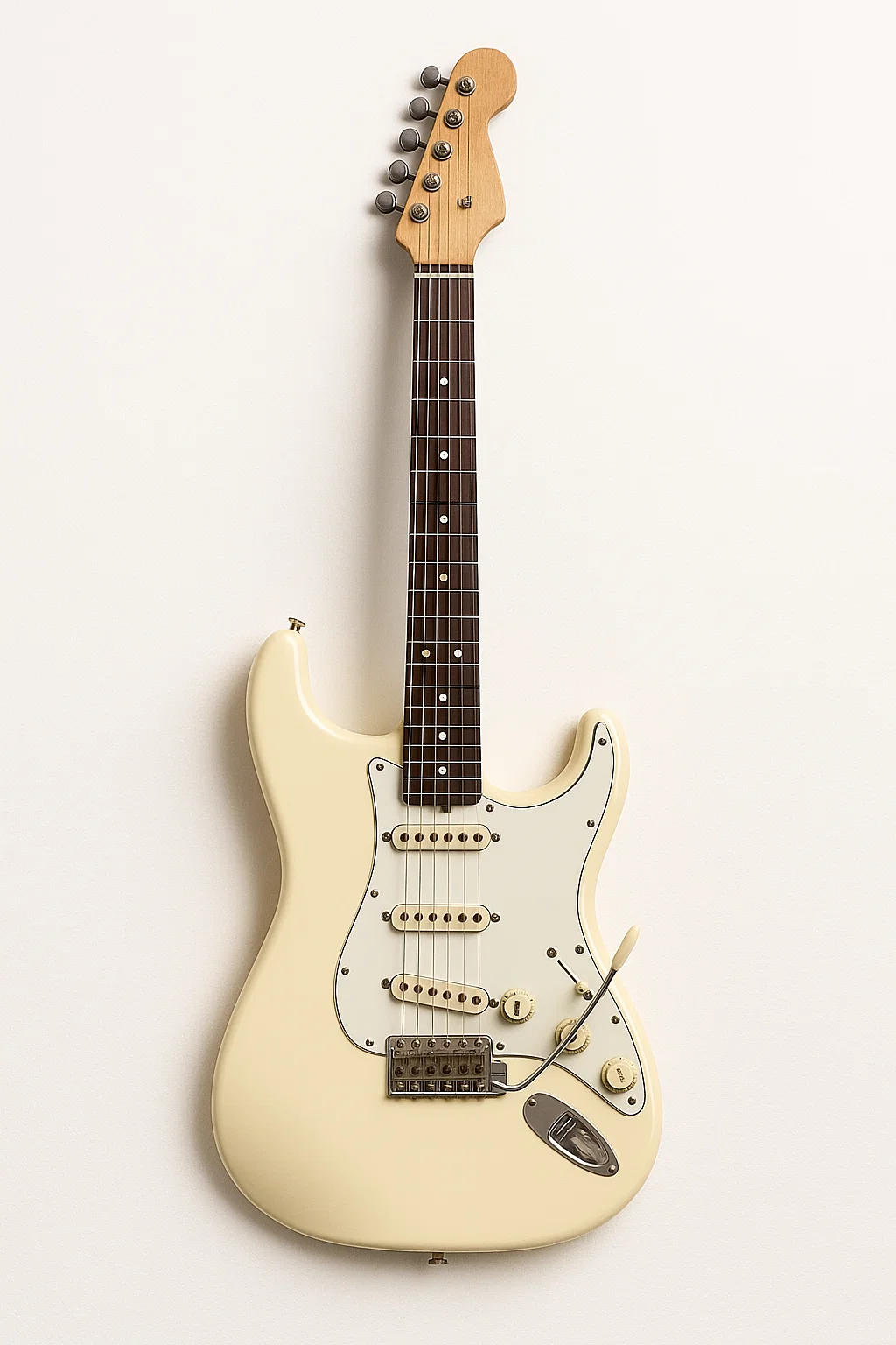 Guitarra Eléctrica Fender Jimi Hendrix Stratocaster con mástil de Maple-Olympic